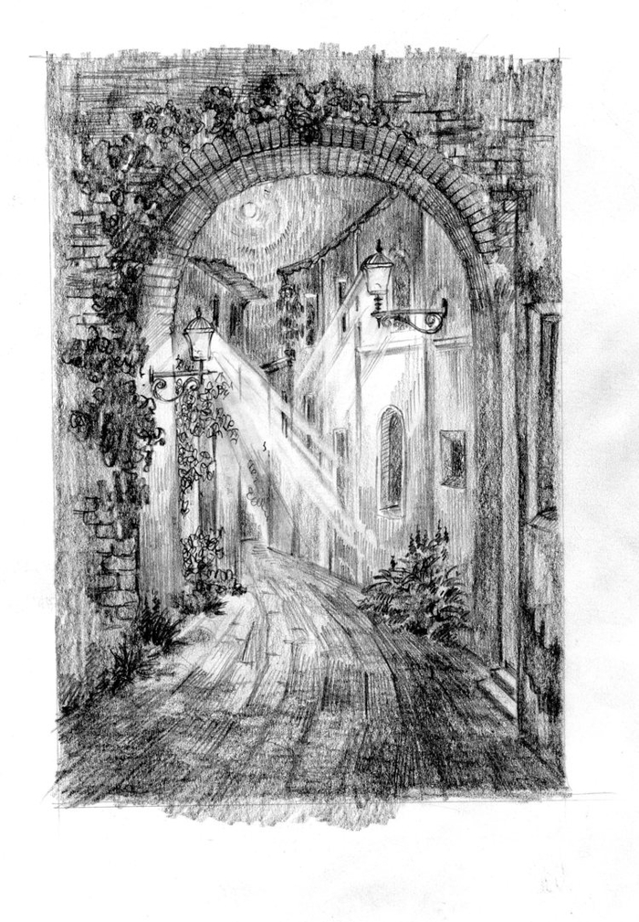 Сквозь арку