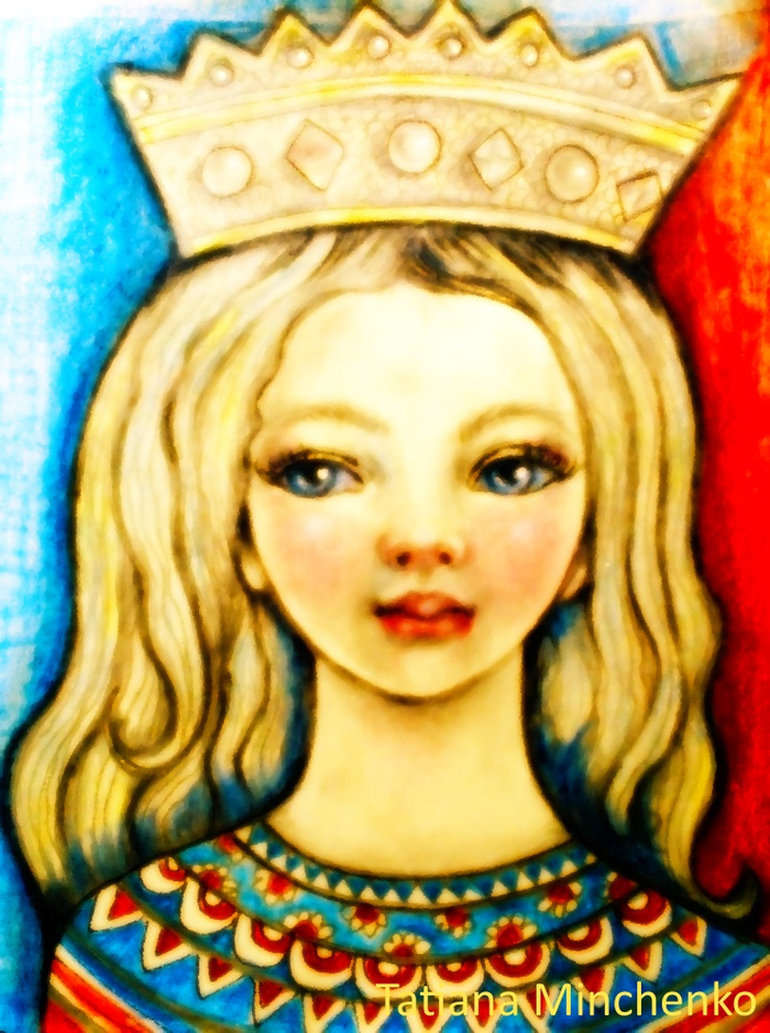 Девушка в короне