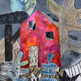 Коллажный постер