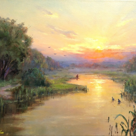 На закате дня