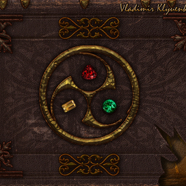 обложка старинной книги