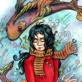 Эмма и рыбы