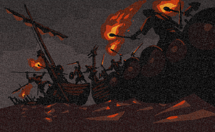 эскиз к док фильму Крещение Руси 