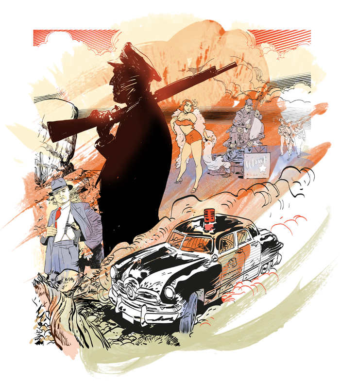 Иллюстрация для журнала.