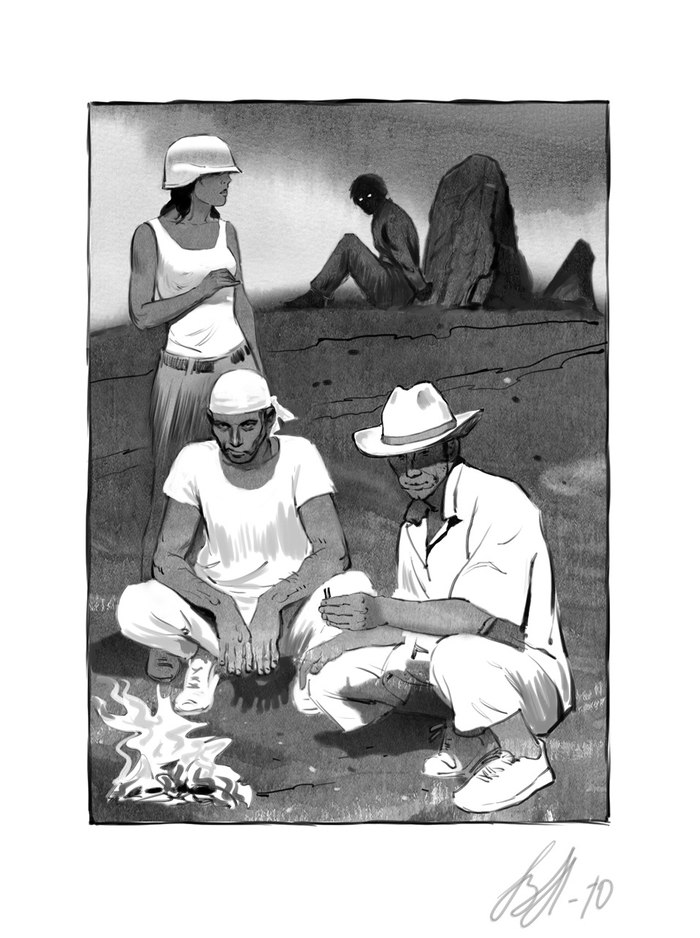 Шмуцтитул в журнал "Если". 2010 год.