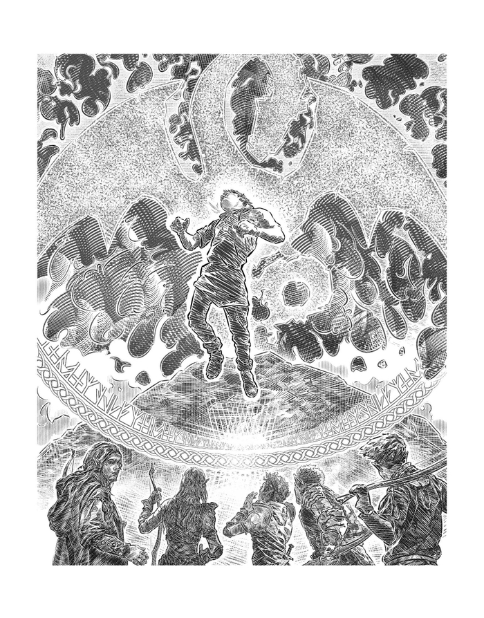 Эрто ,Илл.№12 к главе "Испытание"