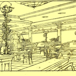 Интерьер кафе