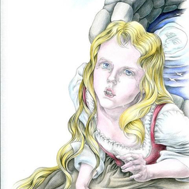 Девица у колодца 2