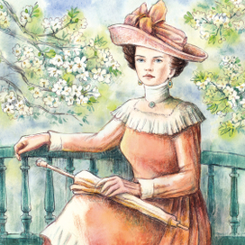 К пьесе А.П. Чехова "Вишневый сад".