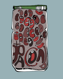 Фасоль.(из серии-жизнь в банке)