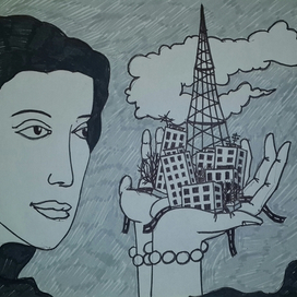 the whole city in her hands