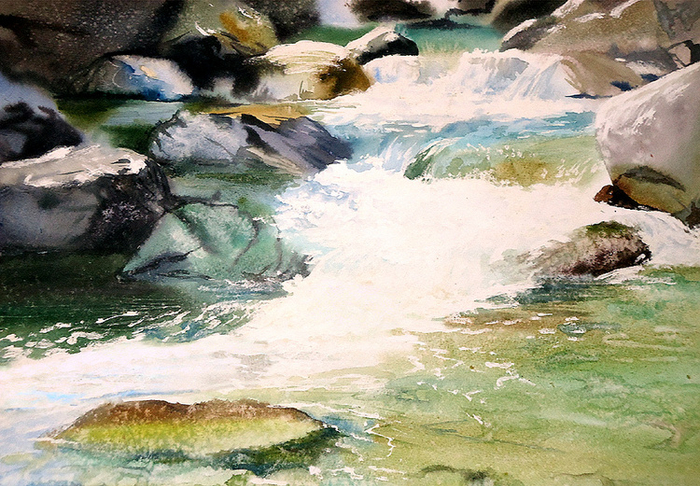 Горный поток.Алтай.