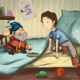 Гном и мальчик