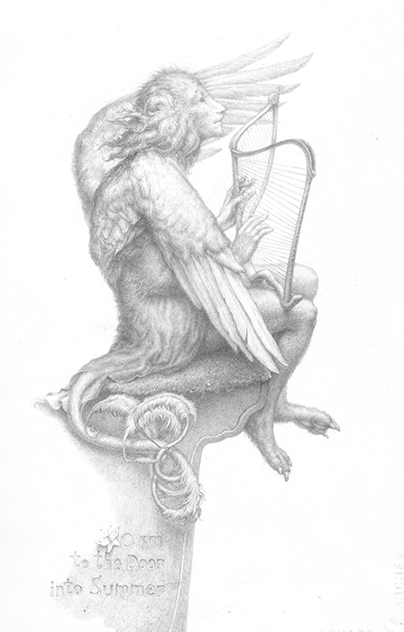 Лист 1 из серии "Квинтет Стефана". NGC 7320. 2013