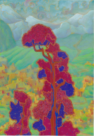 воспоминания о Сиккиме.(вид на Гонгток)