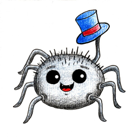 Веселый паучек