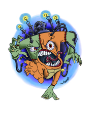 Монстр из параллельного измерения 