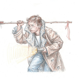 иллюстрация. Юрий Третьяков "Толстый мальчишка Глеб" ("Речь"2015)