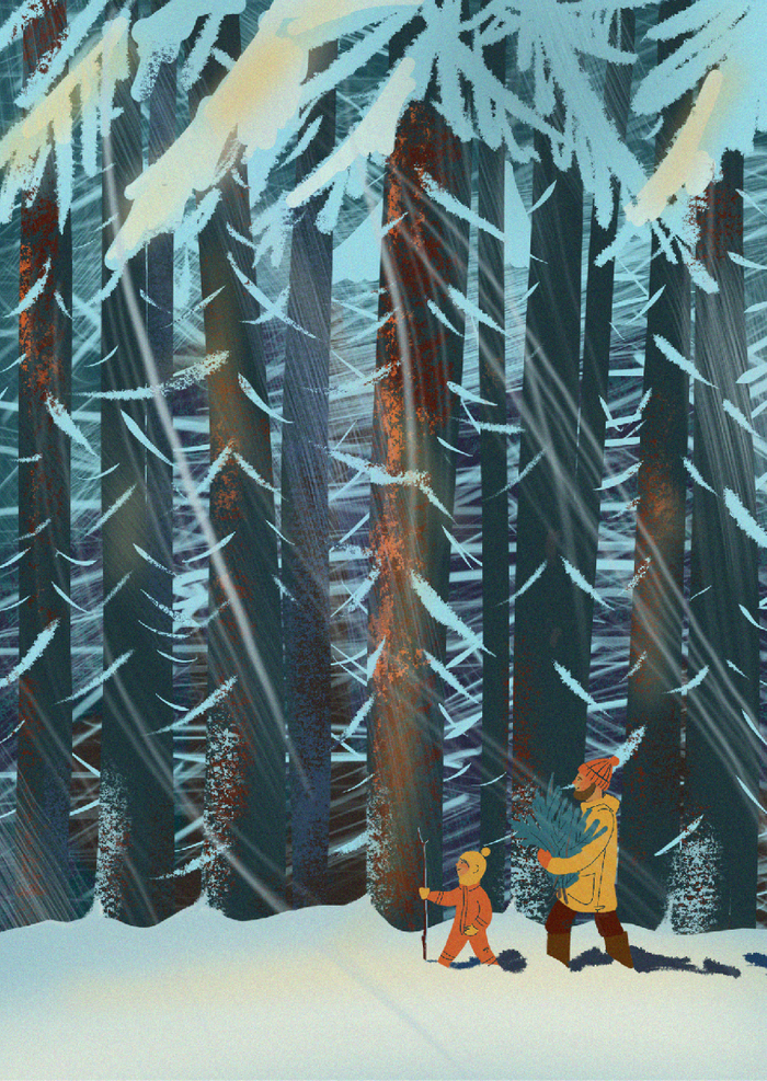 На кануне НГ