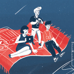 иллюстрация в журнал