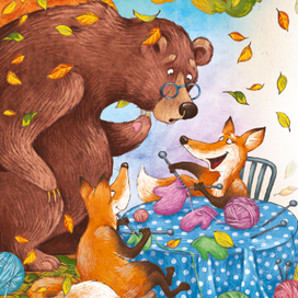 рукавицы для лисицы