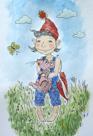 Гном и лето