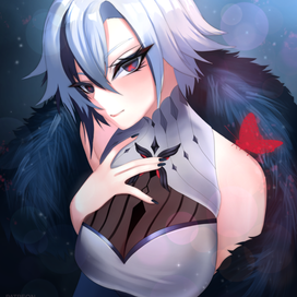 Arlecchino from Genshin Impact 