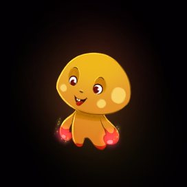 Дизайн персонажа. Гриб. Ребенок.