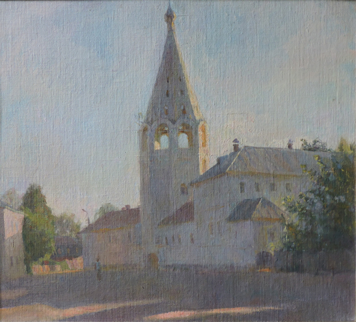 на рассвете