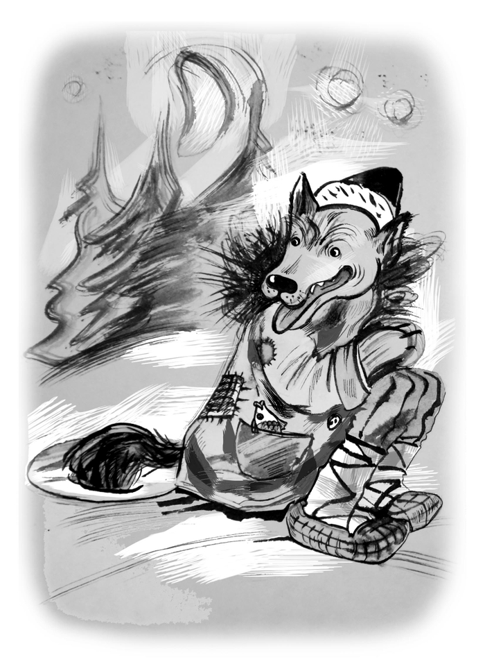  В гостях у дедушки Мороза. Сказки русских писателей. — М.: ООО «НД Плэй», СПб.: Издательство «Северо-Запад», 2016. — 224 с. (Сказки Зимушки-зимы). Лисичка-сестричка и Волк (сказка)