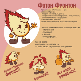 Маскот Фотон Фронтон