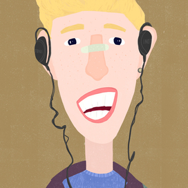 Портрет простого парня