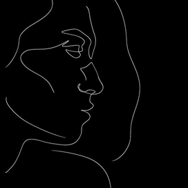 белым по чёрному 