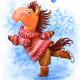 открытка новогодняя