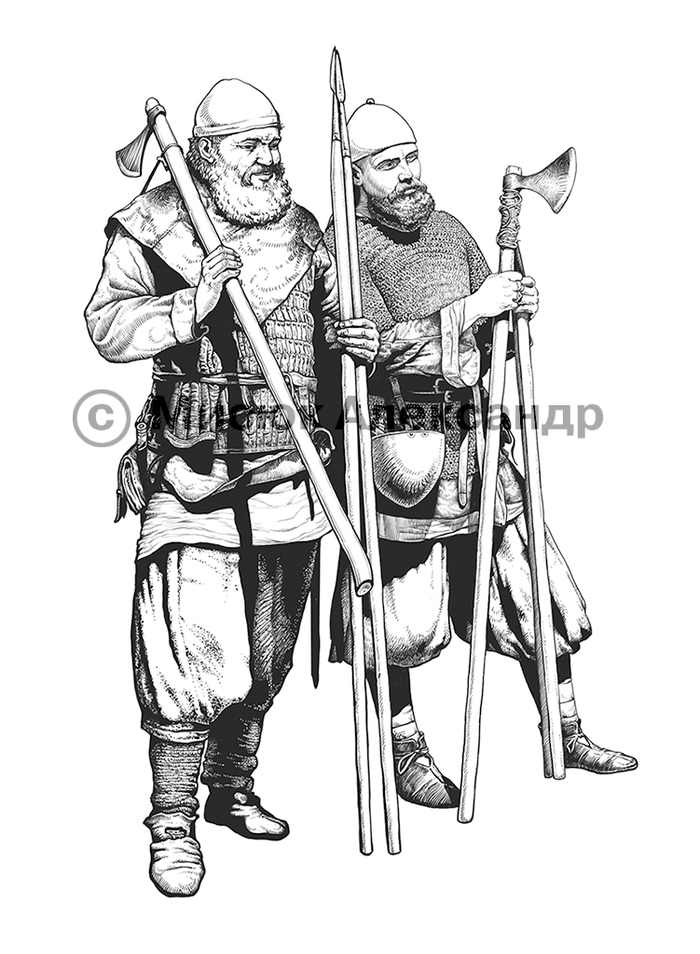 Серия "Дохристианская Русь" Ополченцы