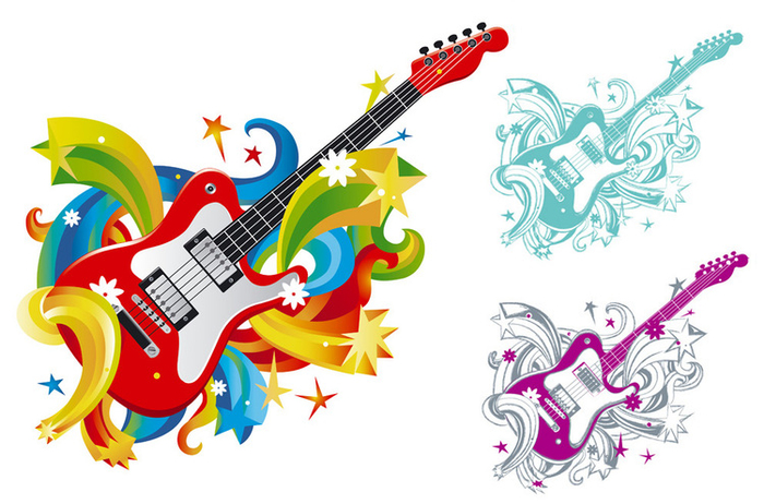 Музыкальный рисунок на майке