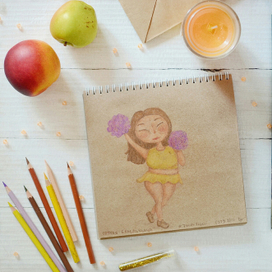 Сочная болельщица