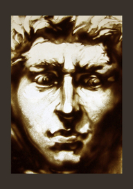 Песком на стекле 1