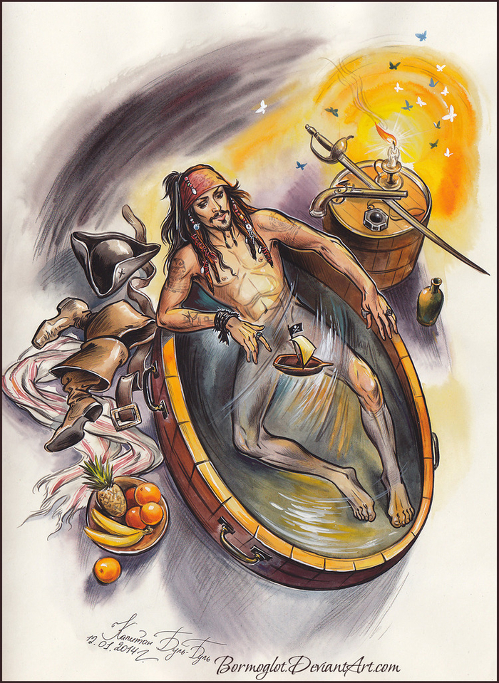 Чистый пират.