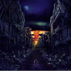 Цифровой рисунок "Война".