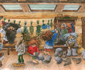 Домовые в тереме