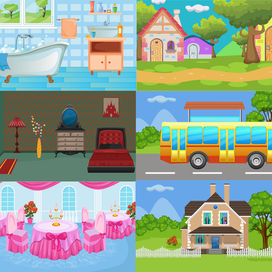 Фоны для мультков