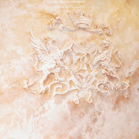 Герб фамильный - реликвия, скульптура - рельеф, декор.