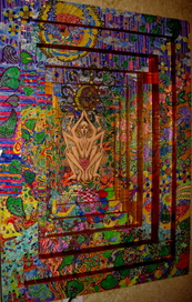 Процесс создания картины "Боги" 2013 год