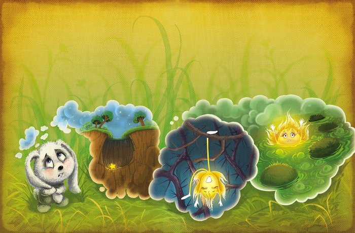 6. Иллюстрация к произведению Е. Матюшкиной "Мой милый Медвежик"