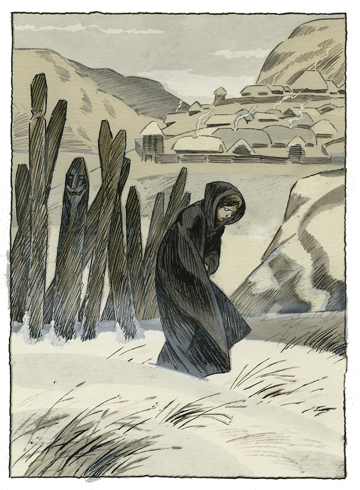 Кладбище викингов из "Сигурд победитель Дракона"