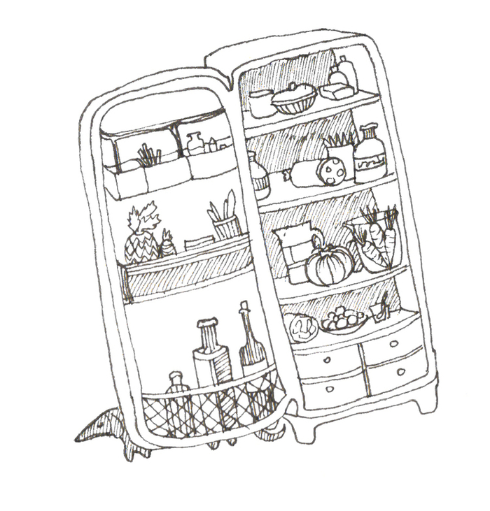 Иллюстрация в кулинарный журнал