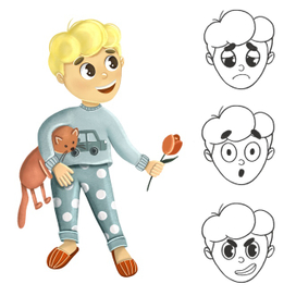 Персонаж мальчик