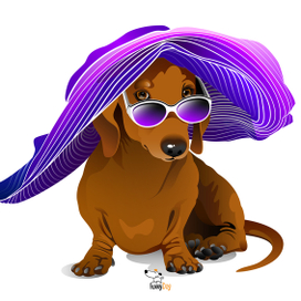 Пригламуренная такса