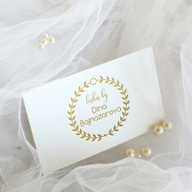 визитка с лого